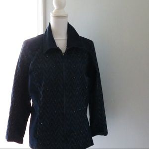 Alfred Dunner Denim Jacket Womens Size 12 Like new